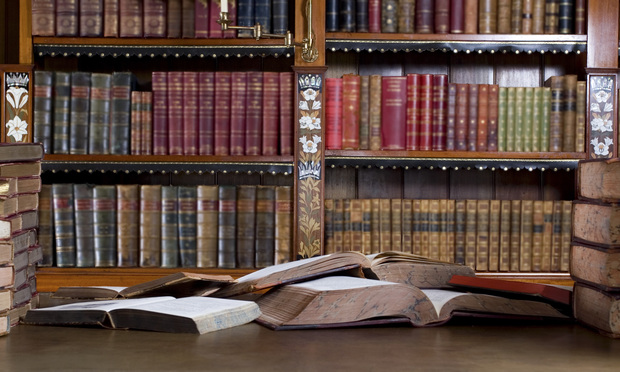 law-books-on-table